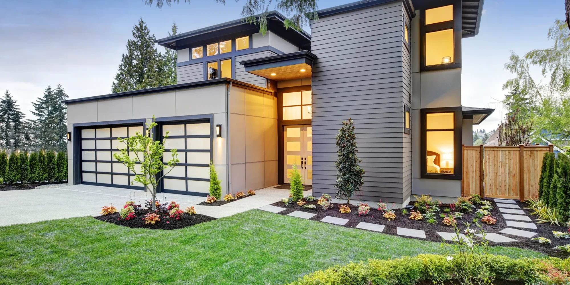 Beautiful modern home we are doing mortgage loan processing for